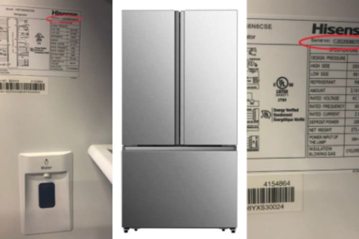 55,000 Refrigerators Recalled Due To Injury Hazard