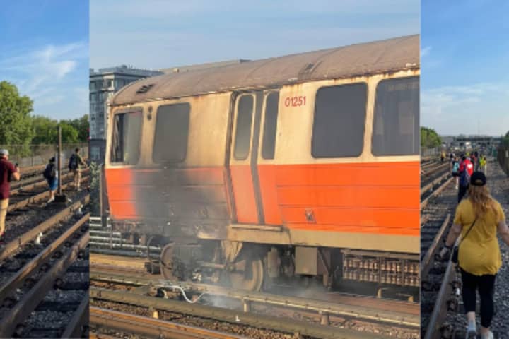 'People Freaked': MBTA Train Fire Sends People Jumping For Safety Outside Boston