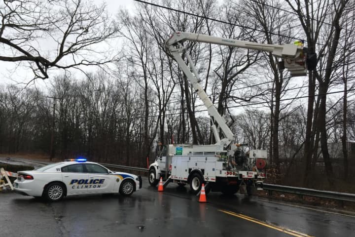 Storm Knocks Out Power, Brings Down Trees In Fairfield County