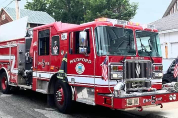 Construction Worker Hospitalized After Fall From Medford Home's Roof Into Basement