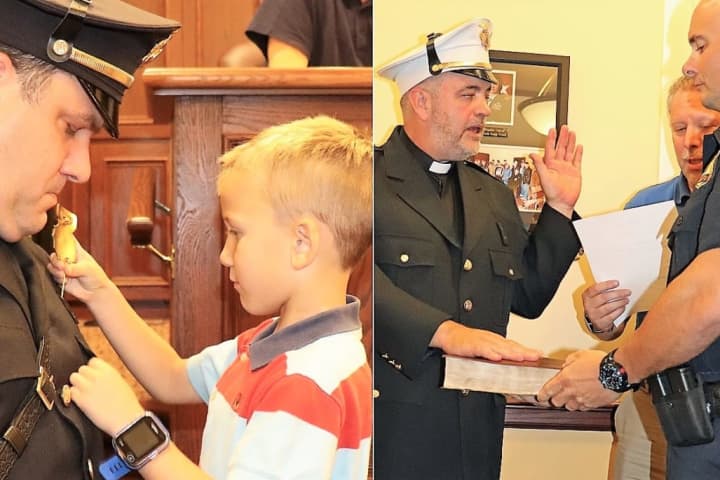 VIDEO: Glen Rock Honors Police Vet, Welcomes New Chaplain, Special Officers