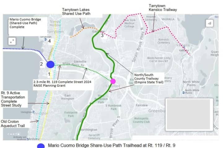 Officials Take Step Toward Bike Path Between North, South Country Trail, New TZB In Westchester