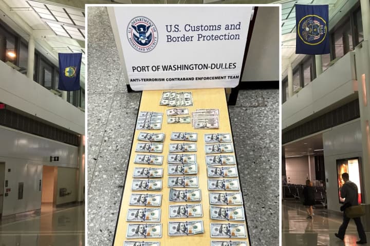 Dulles Airport Customs Agents Seize Nearly $30K From Family Leaving The Country