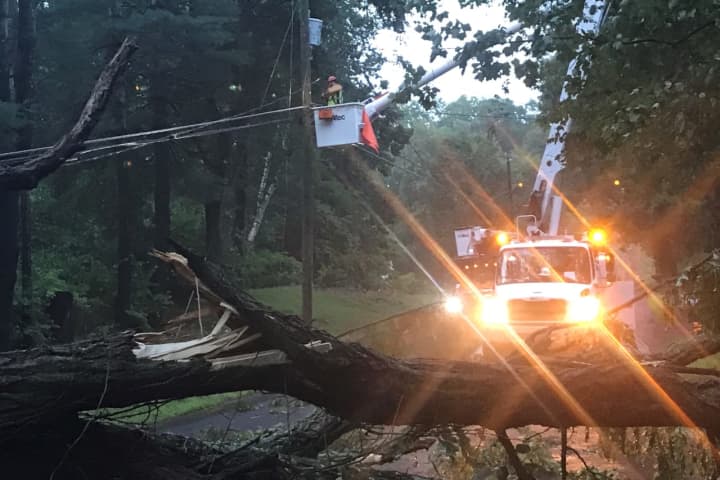 Flash Flooding, Downed Trees During Storm Causes Road Closures In Parts Of Massachusetts