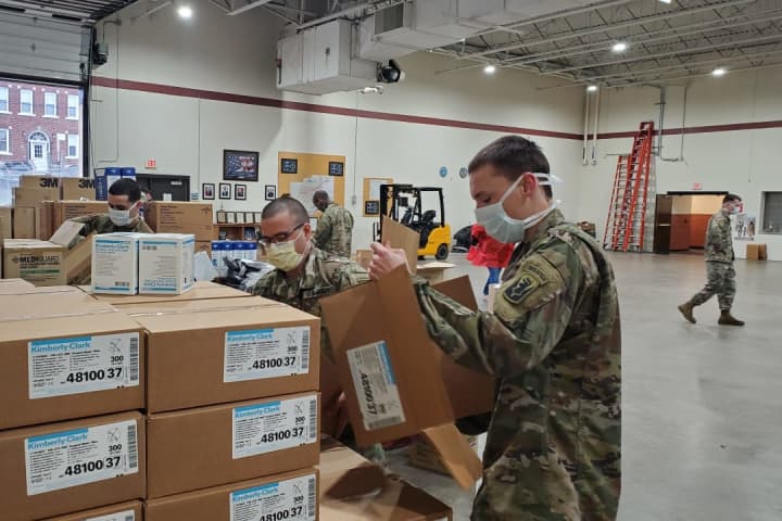 COVID-19: CT National Guard To Help With Distribution Of Millions Of Masks, At-Home Tests