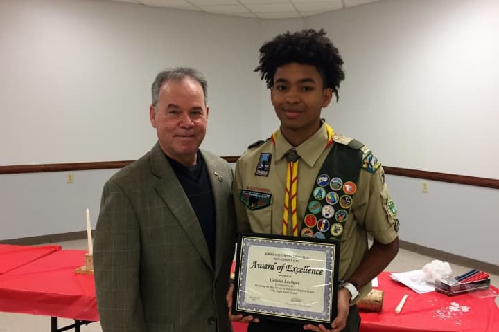 Rockland Eagle Scout Now Student At Cornell Honored By County Executive