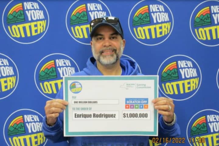 Man Claims $1 Million New York Lottery Prize