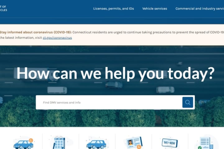New CT DMV Website Allows Motorists To Schedule Appointments, Complete Other Tasks Online