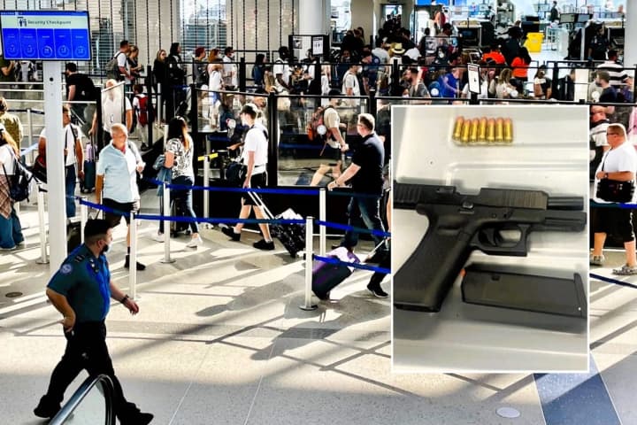 Gun Seized, NJ Man Busted During Busiest Travel Day Ever For Newark And US Airports