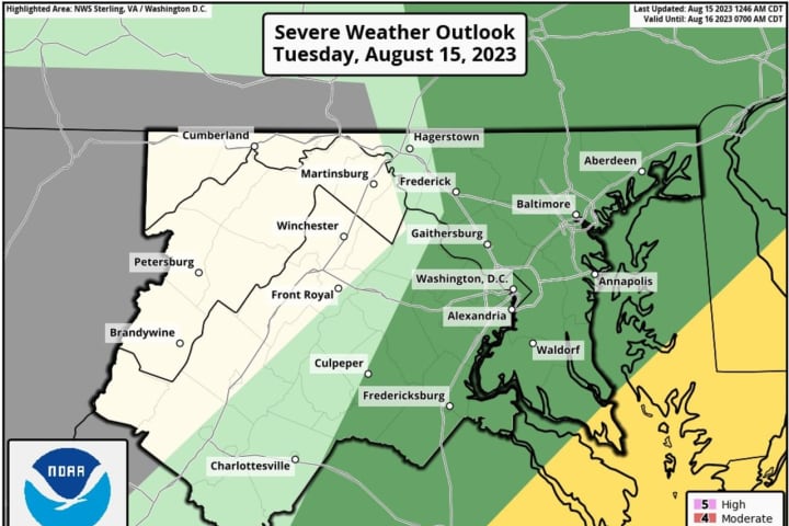 Flood Watches Issued As New Round Of Storms Set To Hit DMV Region