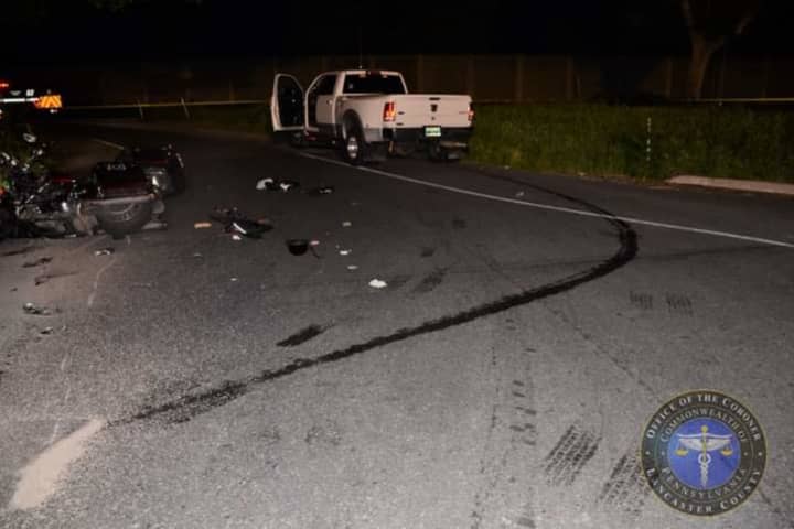 Central PA Man ID'd Following Collision Of Motorcycle Into Pickup: Coroner