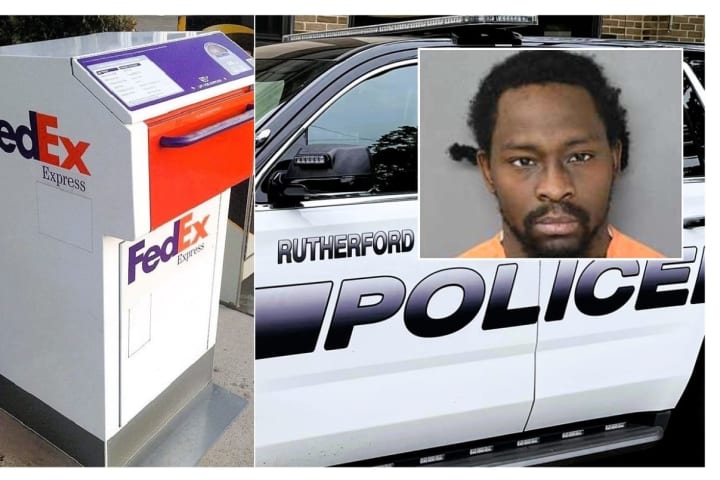 Repeat Package Pirate From NY Nabbed By Rutherford PD In FedEx Thefts