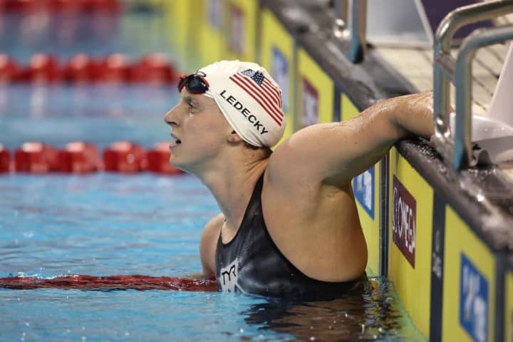 DC Native Katie Ledecky Sets Huge World Record, US Record At Swimming World Cup
