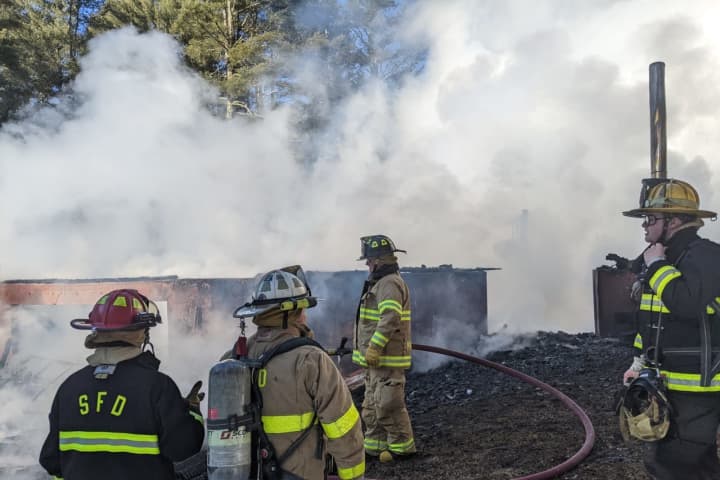 Home In Region Destroyed By Fire