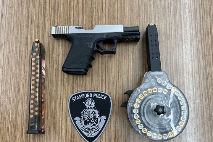Stamford Teen Nabbed With Ghost Gun, High-Capacity Ammo Mags, Police Say
