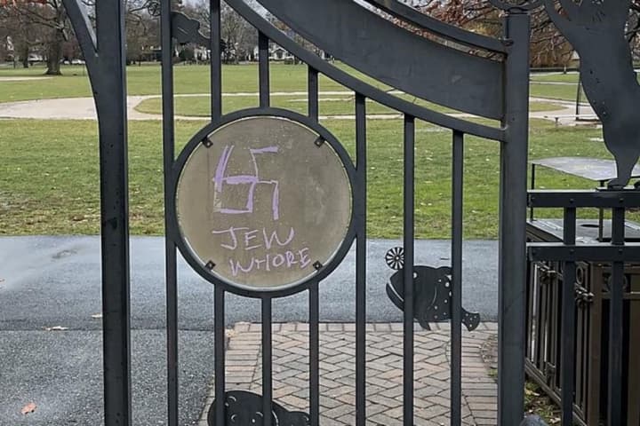 Swastika, Graffiti Scrawled In Seven Spots Across Montclair Park