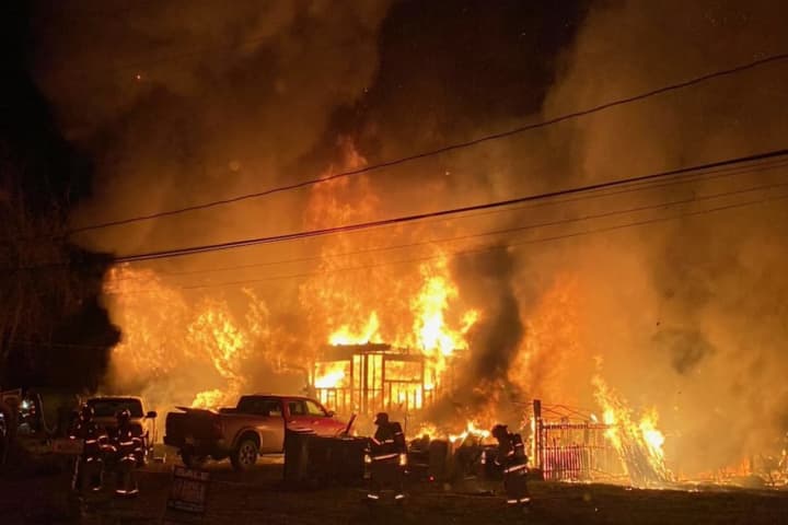 Several Residents Escape From Fast-Moving Fire That Destroyed VA Home