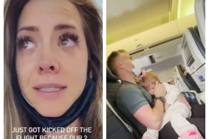 Family Reportedly Kicked Off Newark-Bound Flight After 2-Year-Old Girl Refused Face Mask