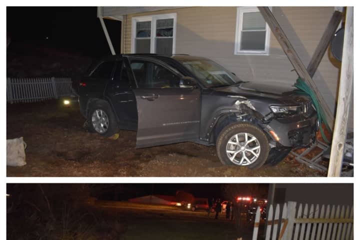 Drunk Driver With Child In Car Crashes Into Dudley Home: Police
