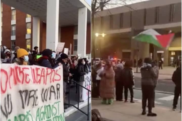 Rutgers Pro-Palestinian Group Stages Protest Amid Suspension