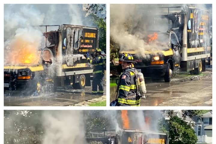 Truck Fire Causing Traffic Problems In Wellesley