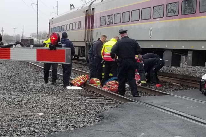 Man Seriously Injured After Hit By Commuter Rail Train Near Chelsea: Police