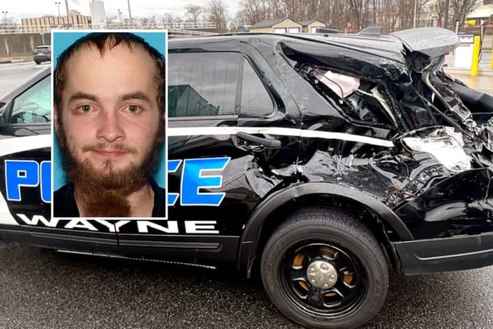 Speeding Route 23 Jeep Flies Into Driver's Side Of Wayne Officer's Police Cruiser: Authorities