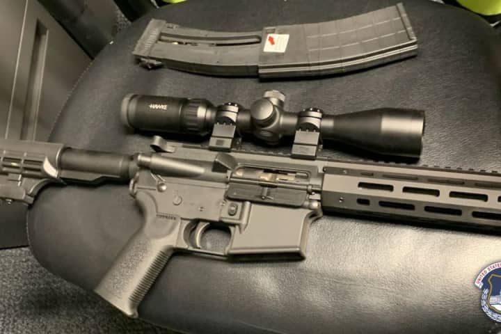 Assault Rifle Seized In DC From Driver At Capitol Hill Inspection Site