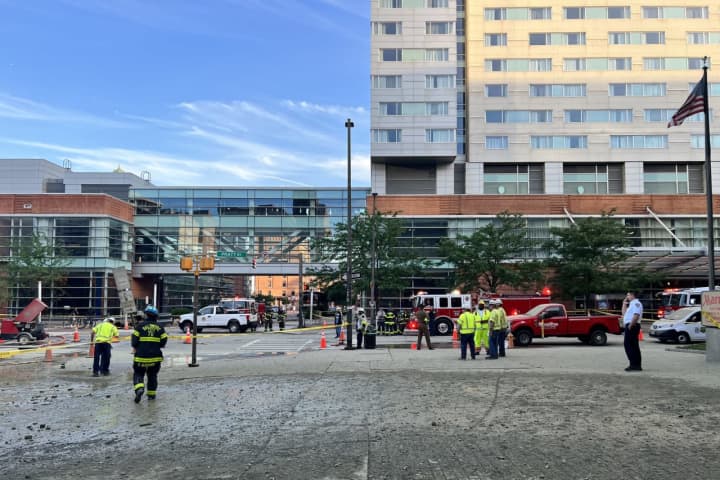 Workers Injured By Steam Pipe Explosion In Baltimore