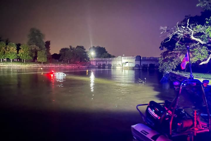 Driver Rescued From Hood Of Car After Crashing Into Potomac River