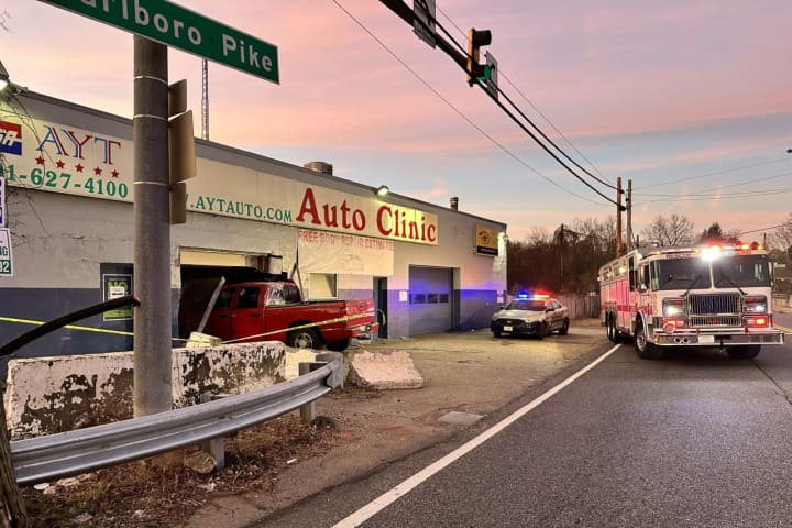 Driver Ironically Crashes Into Auto Repair Shop In Maryland
