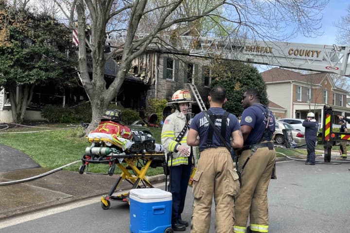 Two Entrapped, Five Hospitalized In Fairfax County Fire