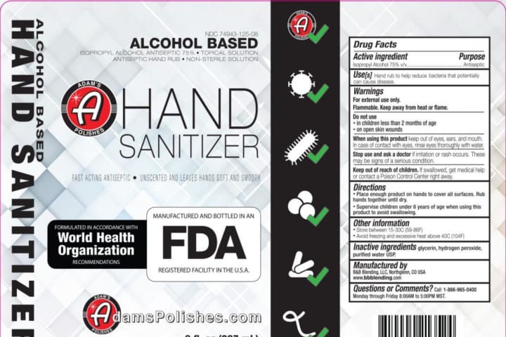 Nationwide Recall Issued For Hand Sanitizer Brand Due To Potential Contamination