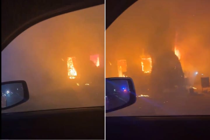 Fatal Fire: 120 Firefighters Battle Blaze At Long Island Home