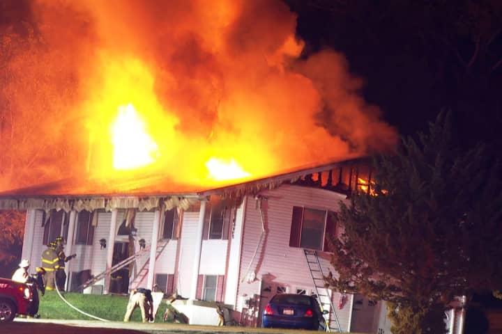 Man, Woman Burned In Hudson Valley House Fire Airlifted To Hospital