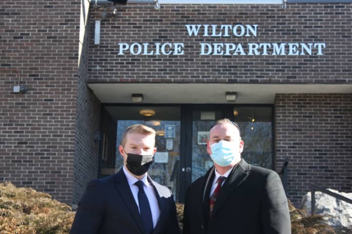 Two New Police Officers Join Wilton Police Department