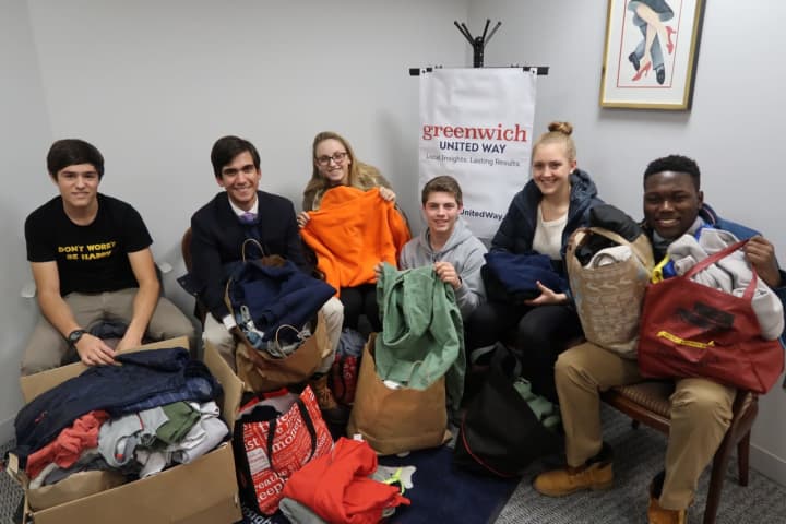 Teens Launch Hoodie Drive For Greenwich Junior United Way