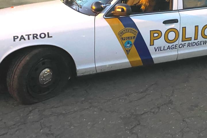 Tires Slashed On Ridgewood Police Cruiser, Eight Private Vehicles