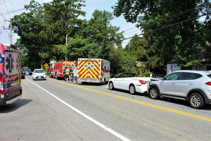 Three Hospitalized After Three-Car Crash In Mahopac