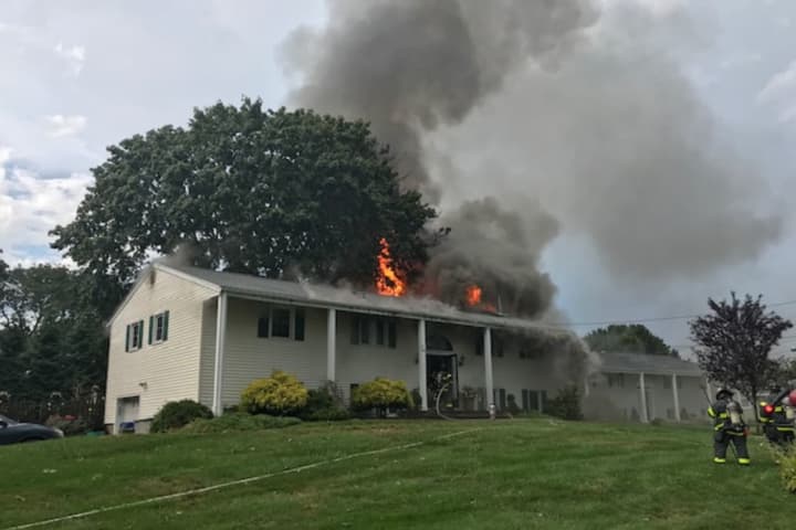 Lightning Strike Ignites Fire At Norwalk Home