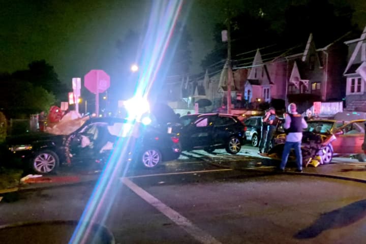 Multi-Vehicle Crash Ends Paterson Police Pursuit
