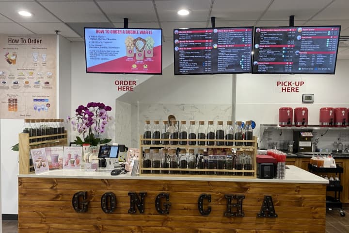 Taiwanese Bubble Tea Cafe 'Gong Cha' Opens In Fort Lee
