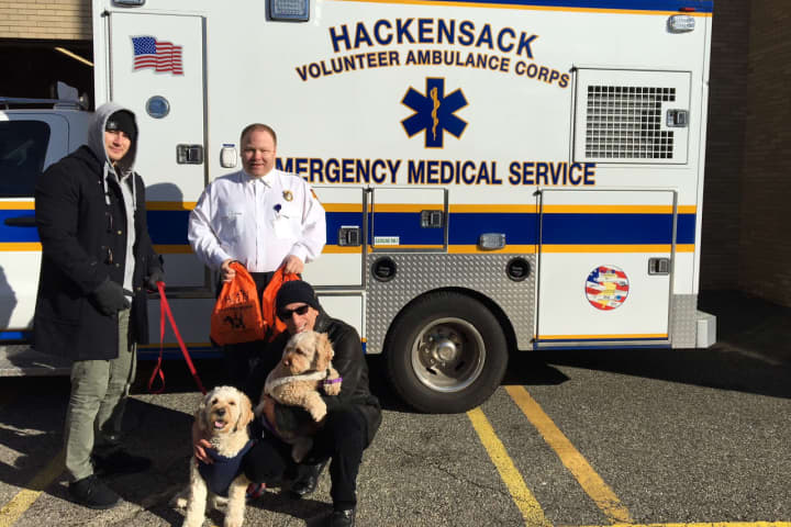 Paramus Organization Donates Pet Oxygen Masks To Hackensack Ambulance Corps