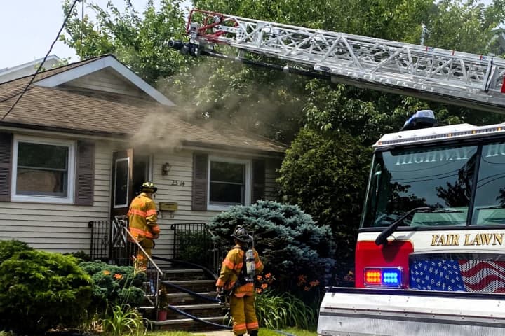 House Fire Doused In Fair Lawn