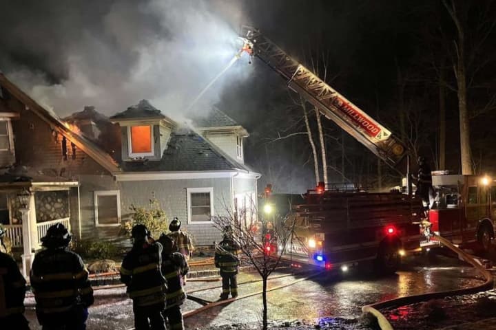 Home Heavily Damaged, Partially Collapsed After Hudson Valley Fire