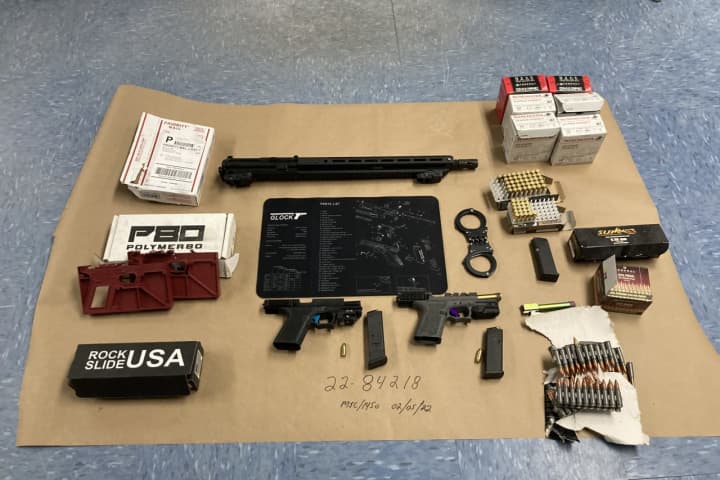 Suffolk County Man Charged After Search Warrant Uncovers 'Ghost Guns,' Police Say