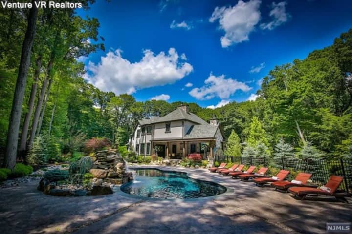 New Mansion On North Jersey's Market Has Its Own Private Oasis