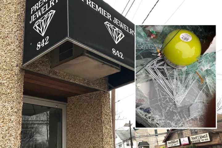 SEE ANYTHING? Front Door Smashed, Hackensack Jewelry Store Burglarized