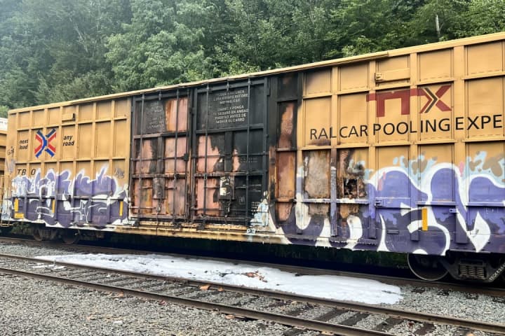 2 Charged With Setting Train Car On Fire In Western Mass Causing $250K In Damages: Police