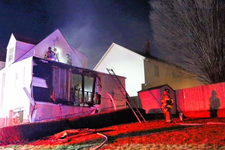House Fire Doused In Rutherford